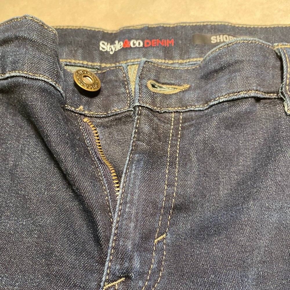 Style & Co petite denim shorts - Picture 6 of 8